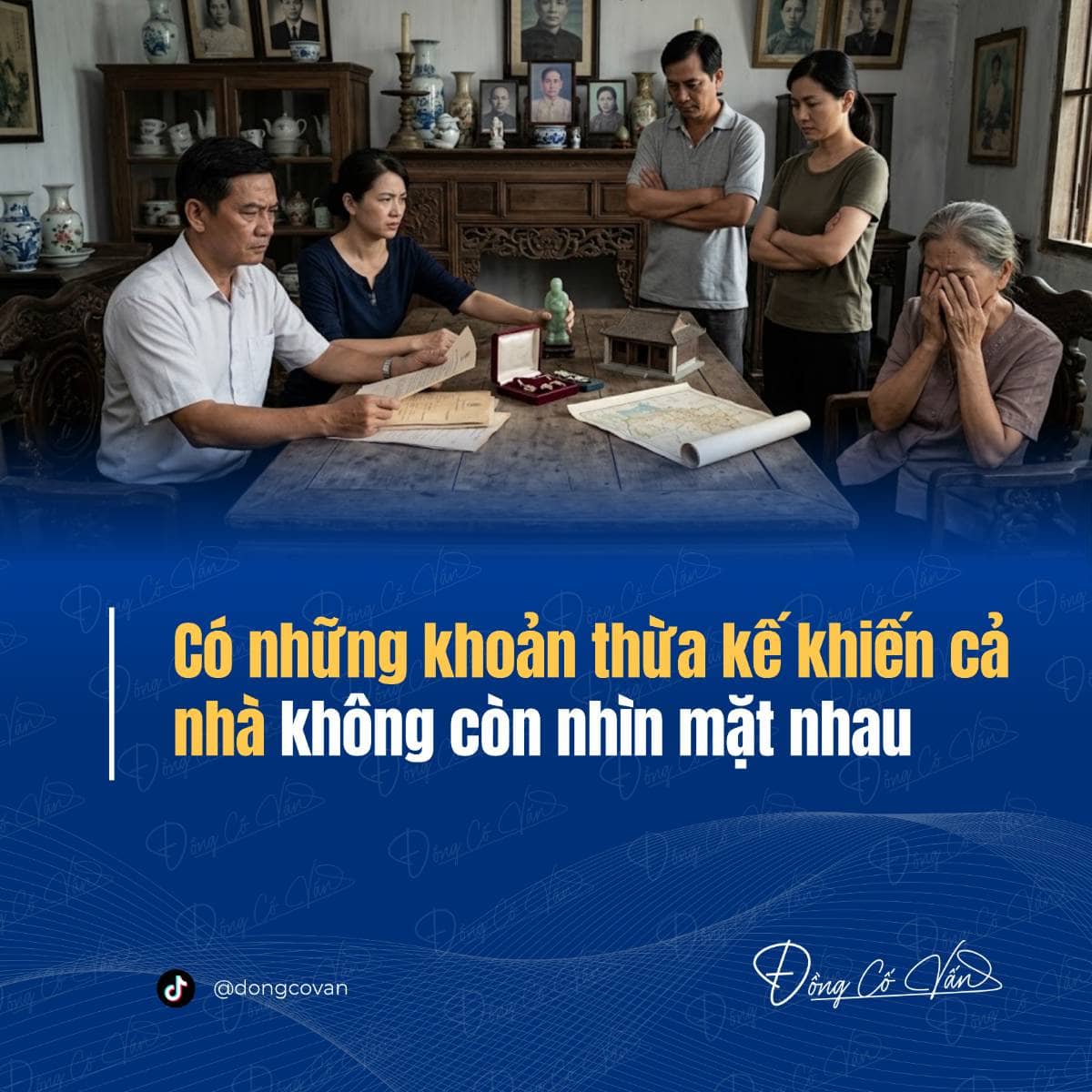 Có những khoản thừa kế khiến cả nhà không còn nhìn mặt nhau