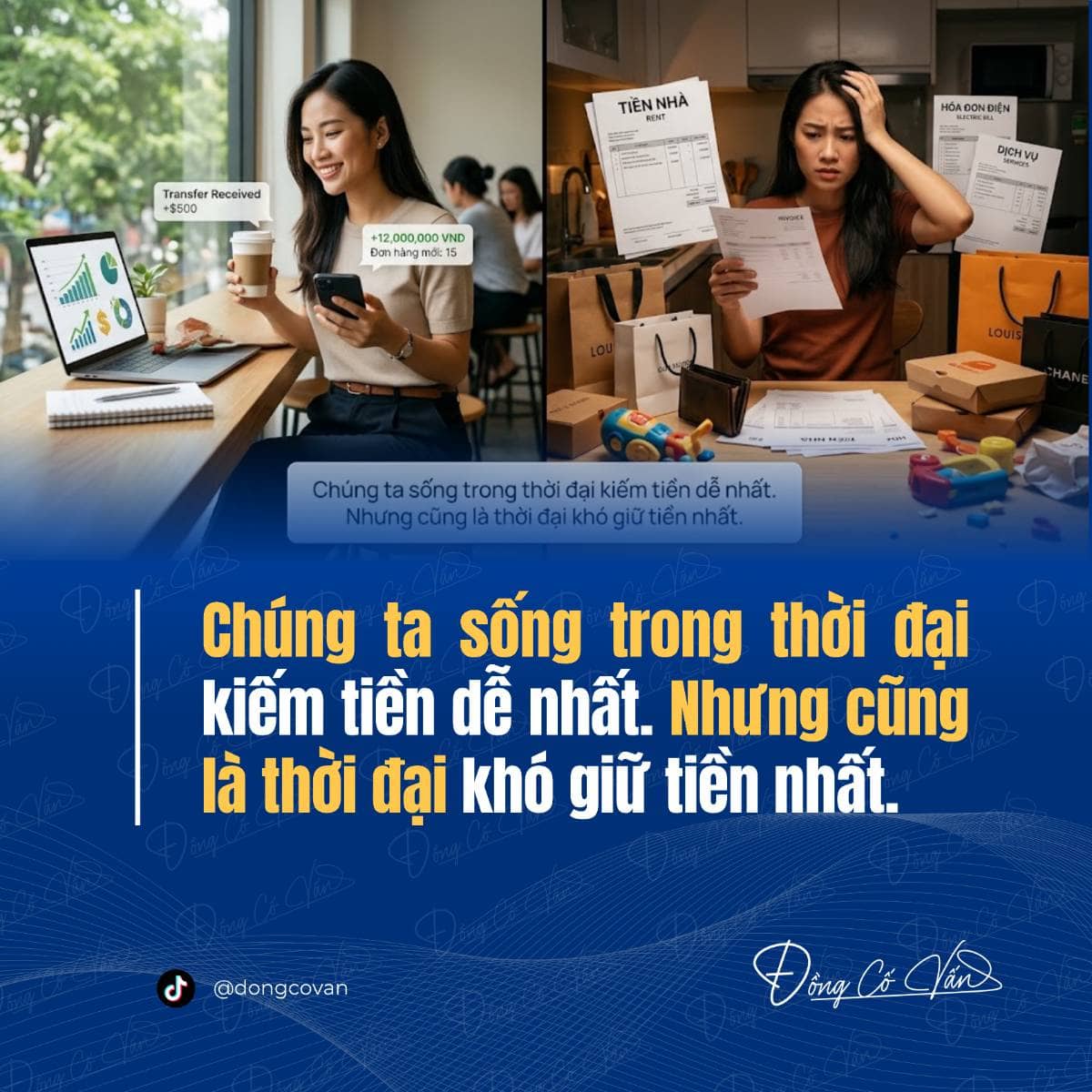 Chúng ta sống trong thời đại kiếm tiền dễ nhất, nhưng cũng là thời đại khó giữ tiền nhất
