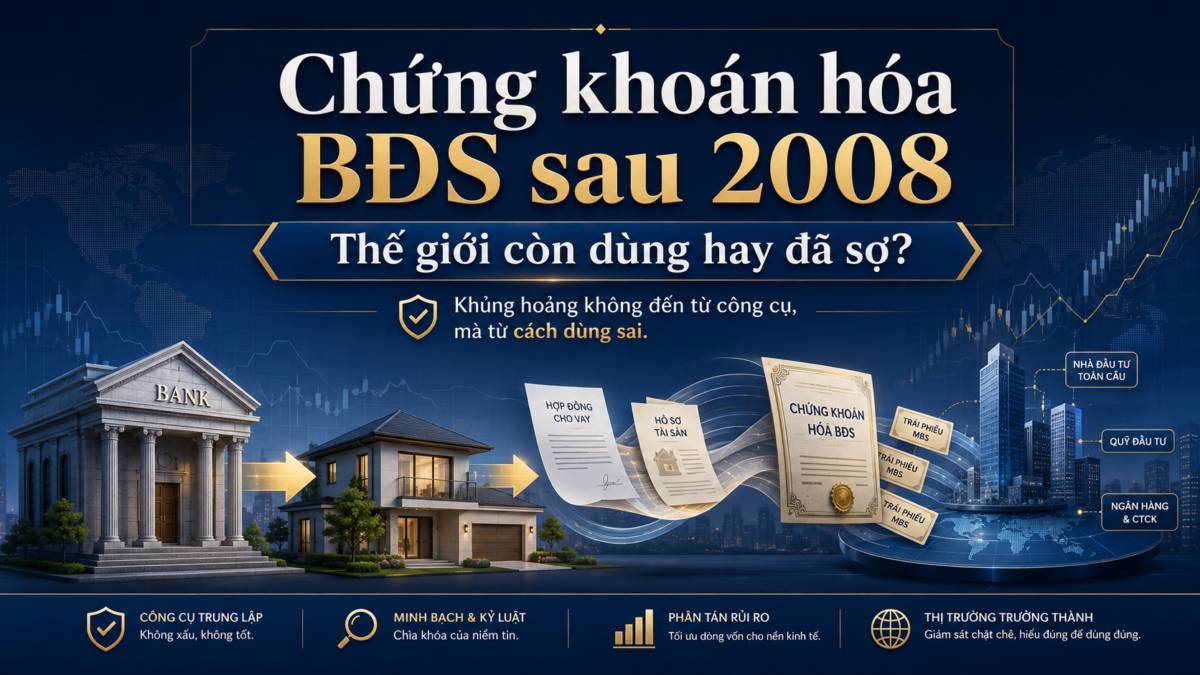 CHỨNG KHOÁN HÓA BẤT ĐỘNG SẢN: “QUẢ BOM” 2008 ĐÃ ĐƯỢC THẾ GIỚI THÁO NGÒI NHƯ THẾ NÀO?. Việt Nam đang  ...