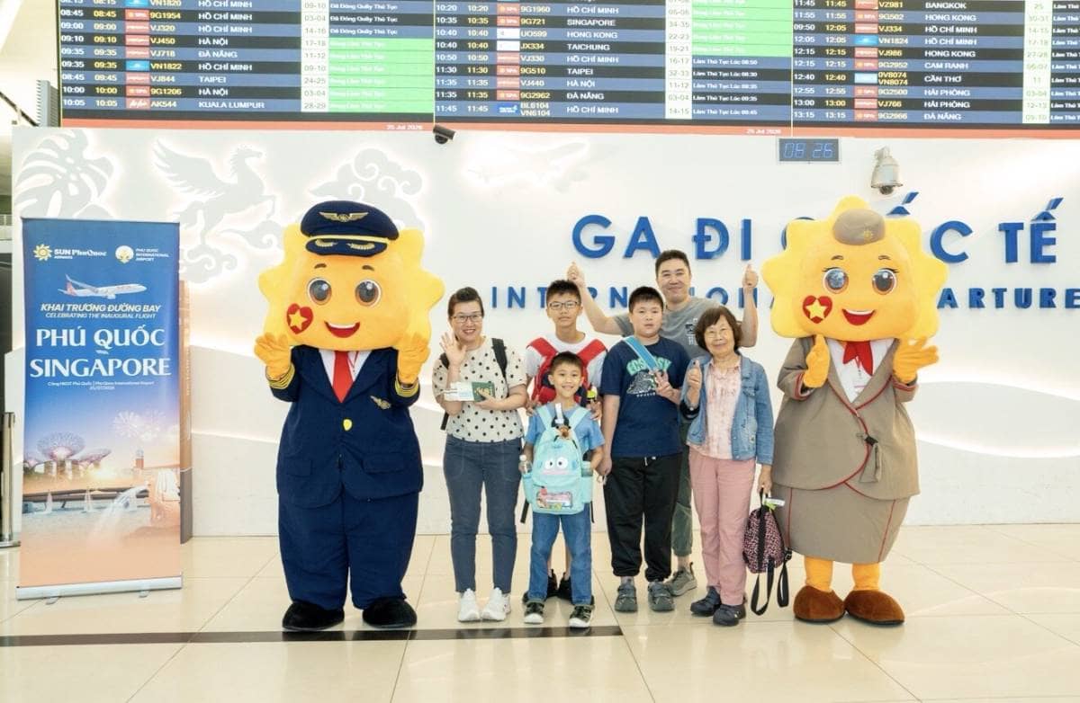 Sun PhuQuoc Airways mở đường bay quốc tế thứ tư, tiếp tục đưa Phú Quốc đến gần hơn với thế giới