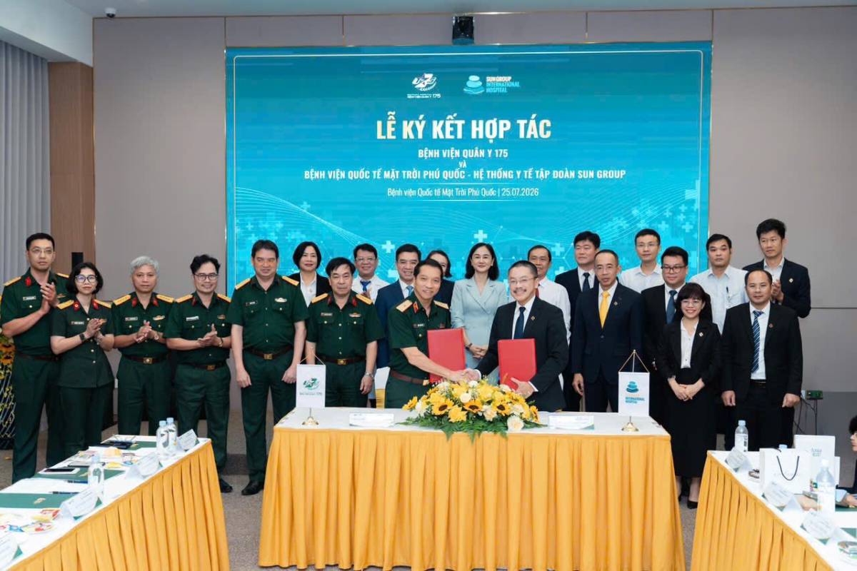 Bệnh viện Quốc tế Mặt Trời Phú Quốc ký kết hợp tác chuyên môn toàn diện với Bệnh viện Chợ Rẫy và Bệnh viện Quân y 175