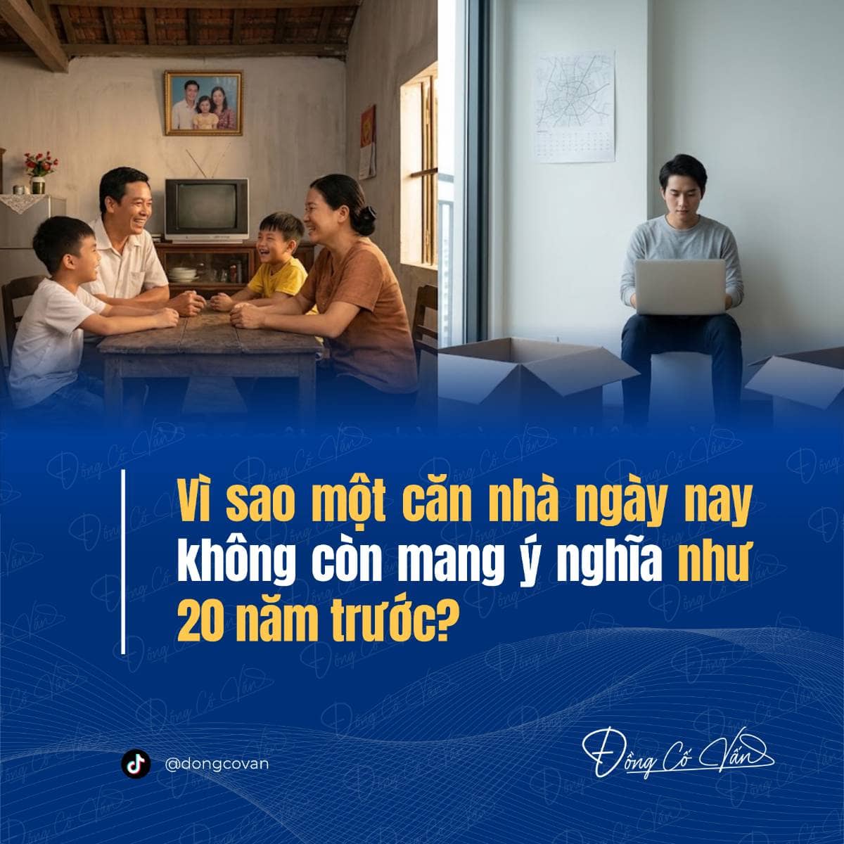 Vì sao một căn nhà ngày nay không còn mang ý nghĩa như 20 năm trước?