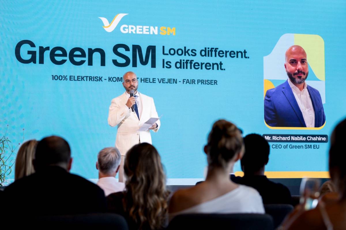 Green SM chính thức ra mắt dịch vụ taxi thuần điện tại Đan Mạch