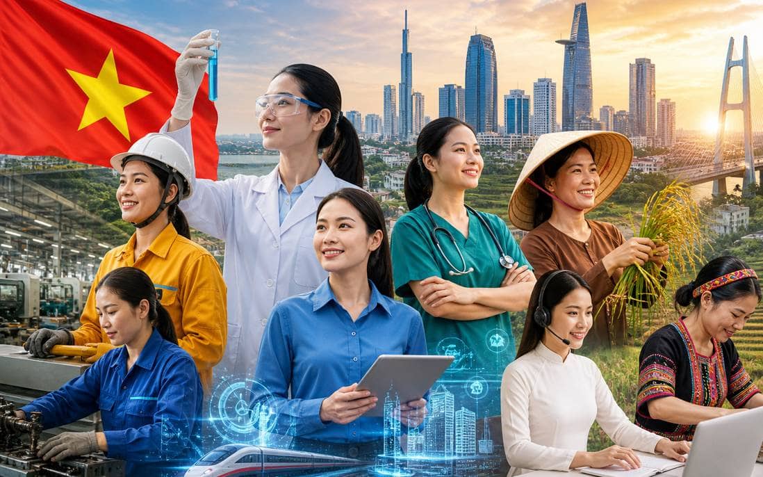 Thị trường lao động trẻ tại Việt Nam: Thách thức và giải pháp trong bối cảnh đất nước bước vào kỷ nguyên vươn mình của dân tộc