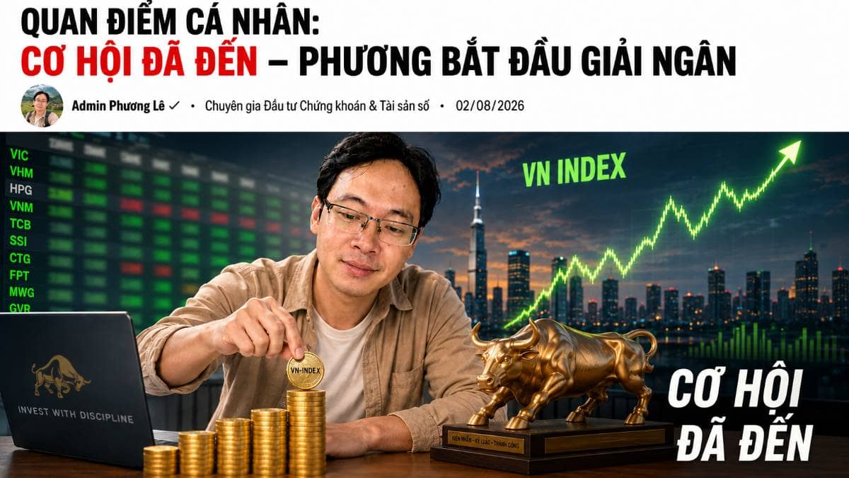 Quan điểm cá nhân: cơ hội đã đến – phương bắt đầu giải ngân