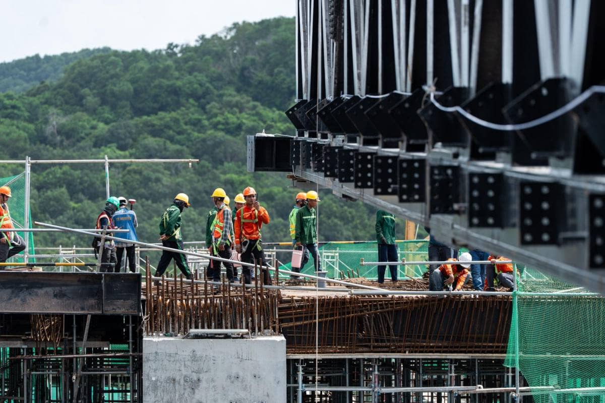 Diện mạo mới nhất của Trung tâm Hội nghị APEC lớn nhất thế giới đang được thi công thần tốc tại Phú Quốc