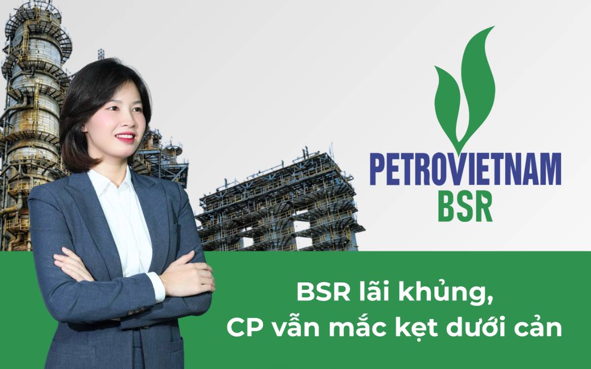 BSR: Lãi khủng, cổ phiếu vẫn mắc kẹt dưới cản