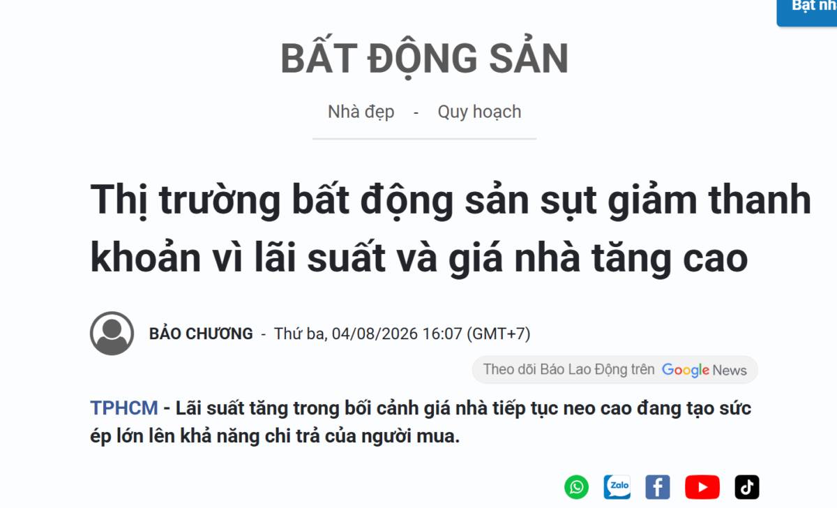 Nghị quyết 21 - chung cư có niên hạn sử dụng... và tương lai ngành bất động sản