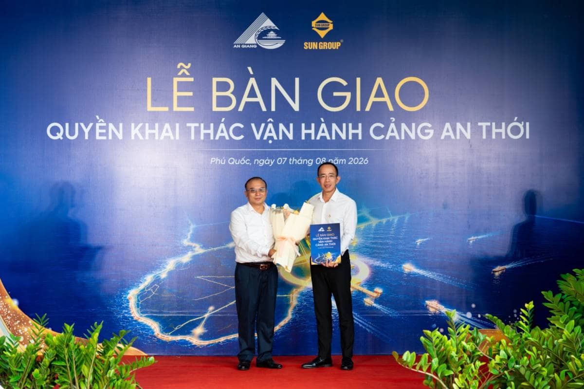 Sun Group chính thức tiếp nhận quyền khai thác vận hành Cảng An Thới, Phú Quốc