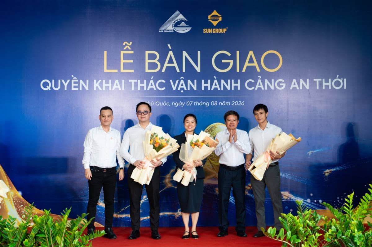 Sun Group chính thức tiếp nhận quyền khai thác vận hành Cảng An Thới, Phú Quốc
