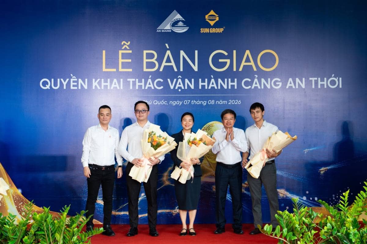 Sun Group chính thức tiếp nhận quyền khai thác vận hành Cảng An Thới, Phú Quốc