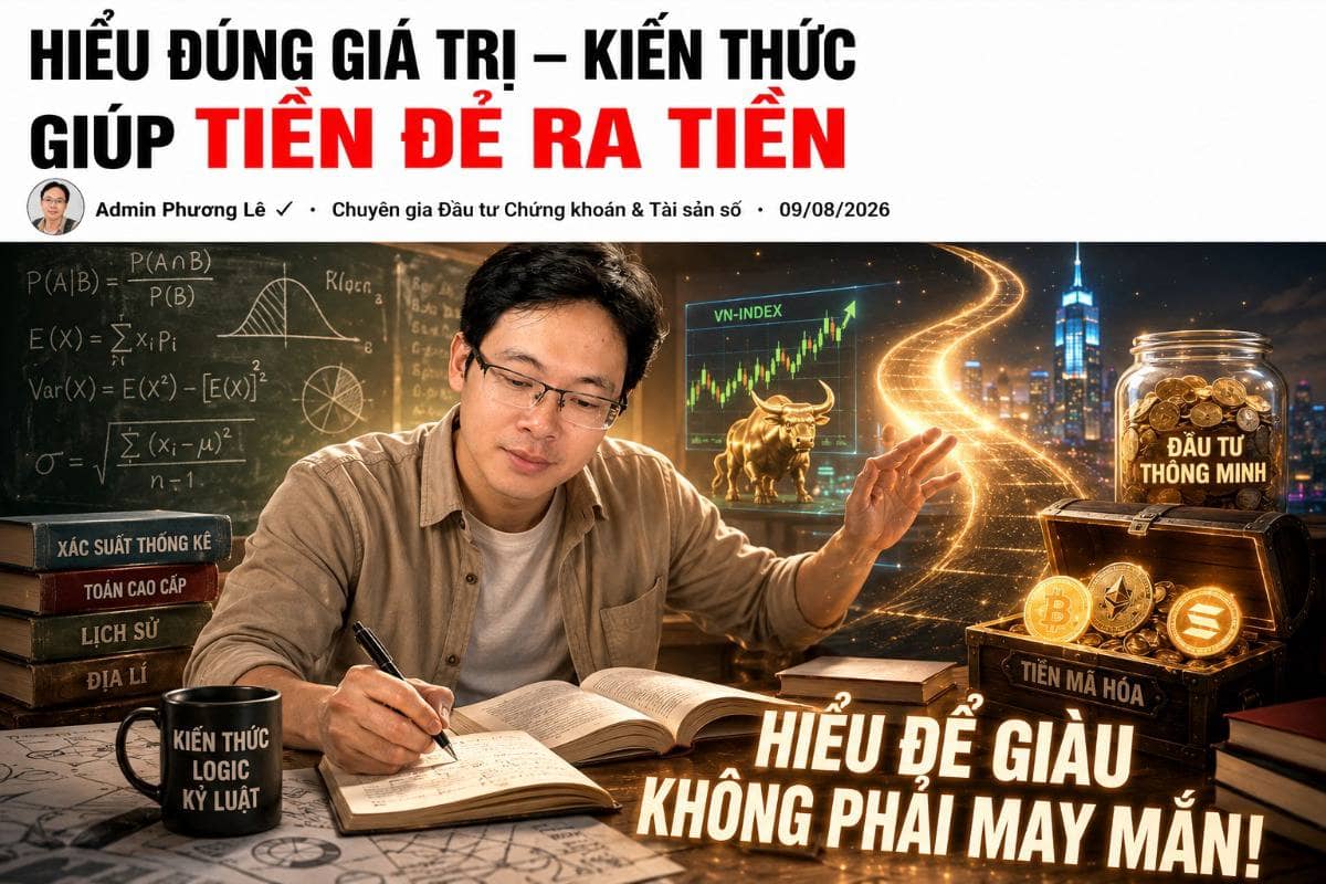 Quan điểm cá nhân: Cách áp dụng toán, logic vào đầu tư chứng khoán