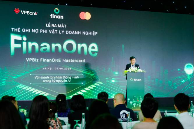 VPBank, FINAN và Mastercard tiên phong đổi mới trải nghiệm thanh toán cho doanh nghiệp với thẻ ghi nợ phi vật lý 