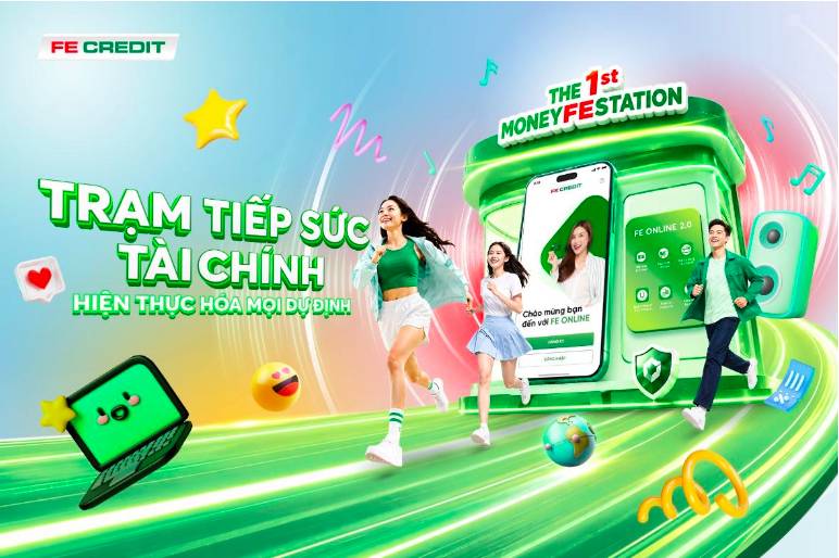 FE CREDIT "chào sân" bùng nổ với Trạm Tiếp Sức Tài Chính tại VPBank Ho Chi Minh City Music Half Marathon 2026