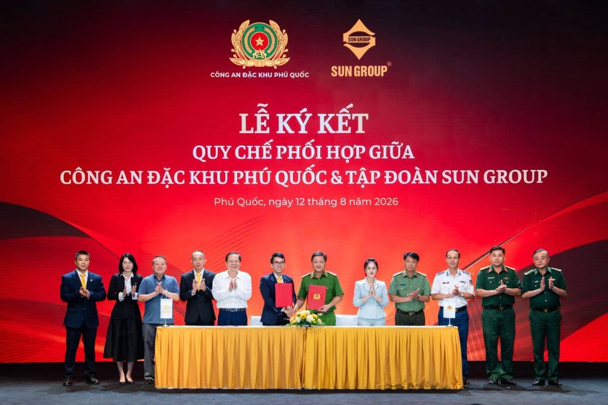 Sun Group phối hợp Công an Phú Quốc nâng chuẩn an ninh trước thềm APEC 2027