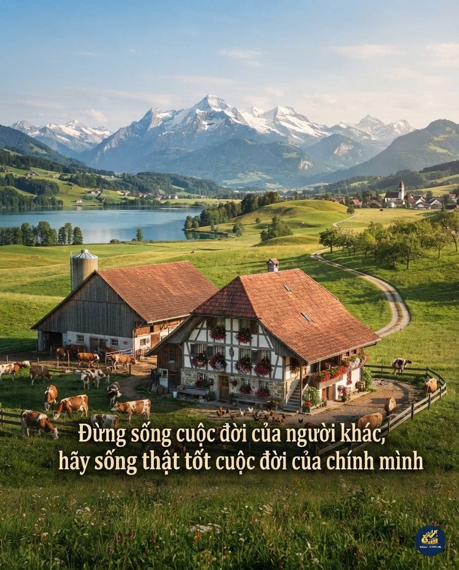 Đừng sống cuộc đời của người khác, hãy sống thật tốt cuộc đời của chính mình