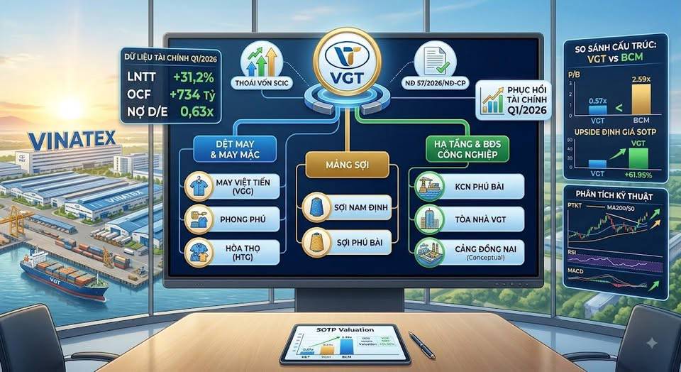 Hiểu thêm về mô hình Holding company - cơ hội đầu tư giá trị tại gã khổng lồ ngành may mặc