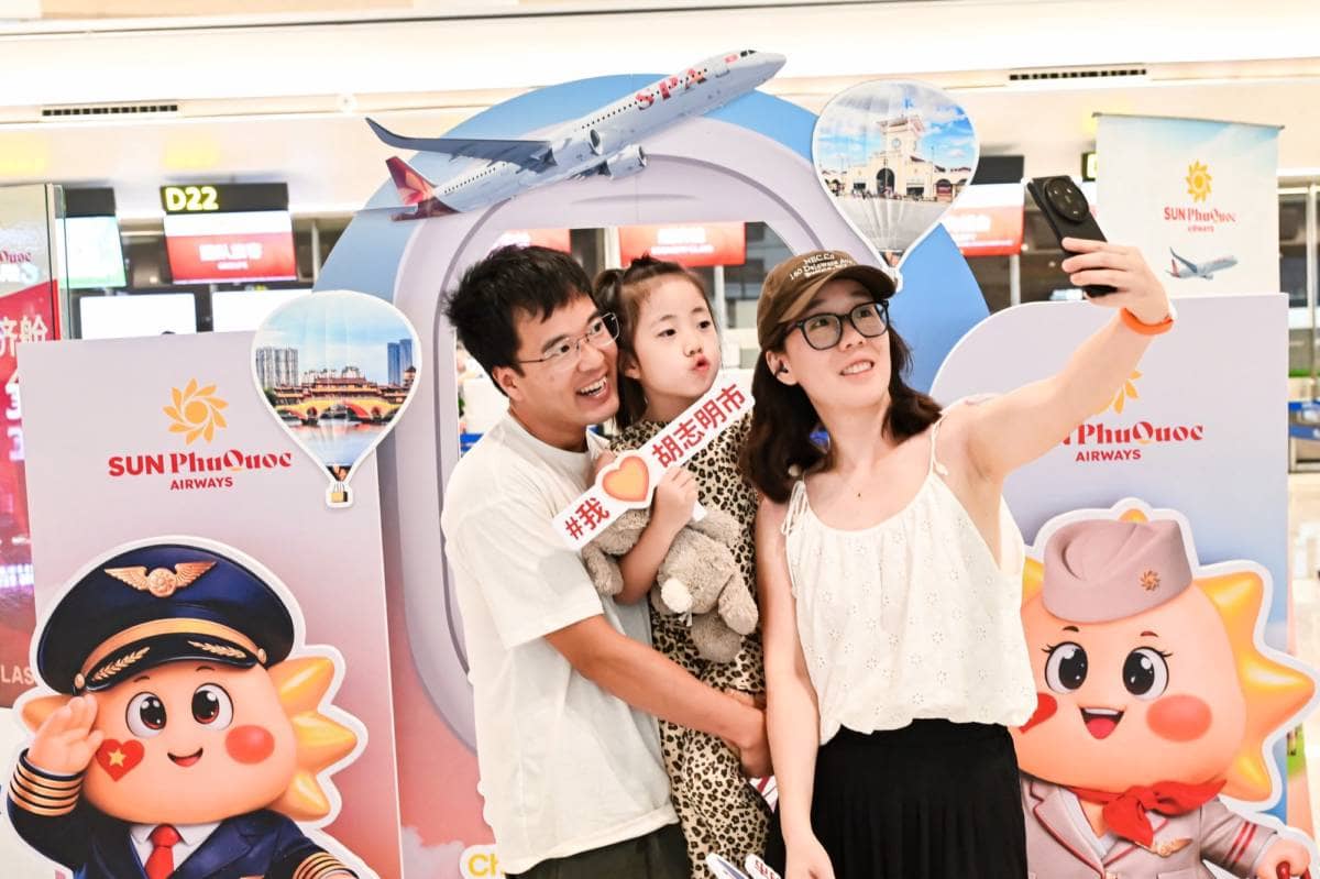 Sun PhuQuoc Airways khai trương đường bay TP.HCM - Thành Đô, thêm lựa chọn khám phá Việt Nam cho du khách Tây Nam Trung Quốc