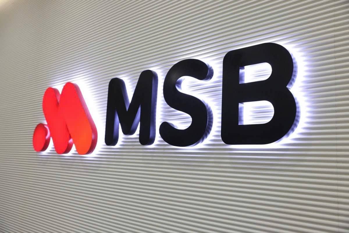 MSB chốt ngày tăng vốn thêm 20%, nâng vốn điều lệ lên 37.440 tỷ!
