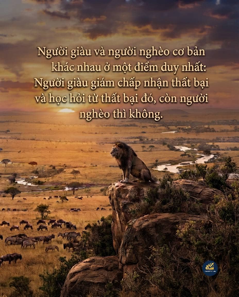 Sợ thất bại hay sợ sự tầm thường: khoảng cách thật sự giữa người giàu và người nghèo