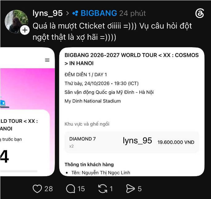 Cuộc chiến săn vé BIGBANG World Tour nóng hơn bao giờ hết: Sold out trong 2 tiếng, fan dồn sự chú ý vào đặc quyền VPBank Mastercard