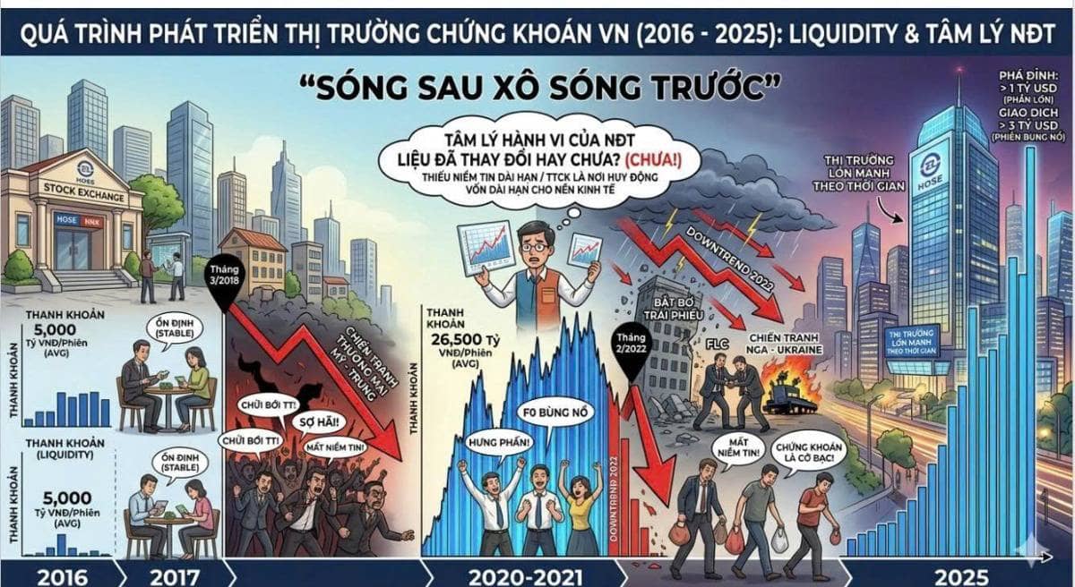SÓNG SAU XÔ SÓNG TRƯỚC? LIỆU NĐT THAY ĐỔI ĐỂ PHÙ HỢP VỚI THỊ TRƯỜNG CHỨNG KHOÁN HAY CHƯA?. Quý A/c đang  ...