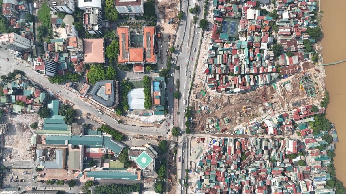 Đại công trường Cầu Trần Hưng Đạo ngày đêm bứt tốc, sẵn sàng lắp dựng vòm thép vô cực