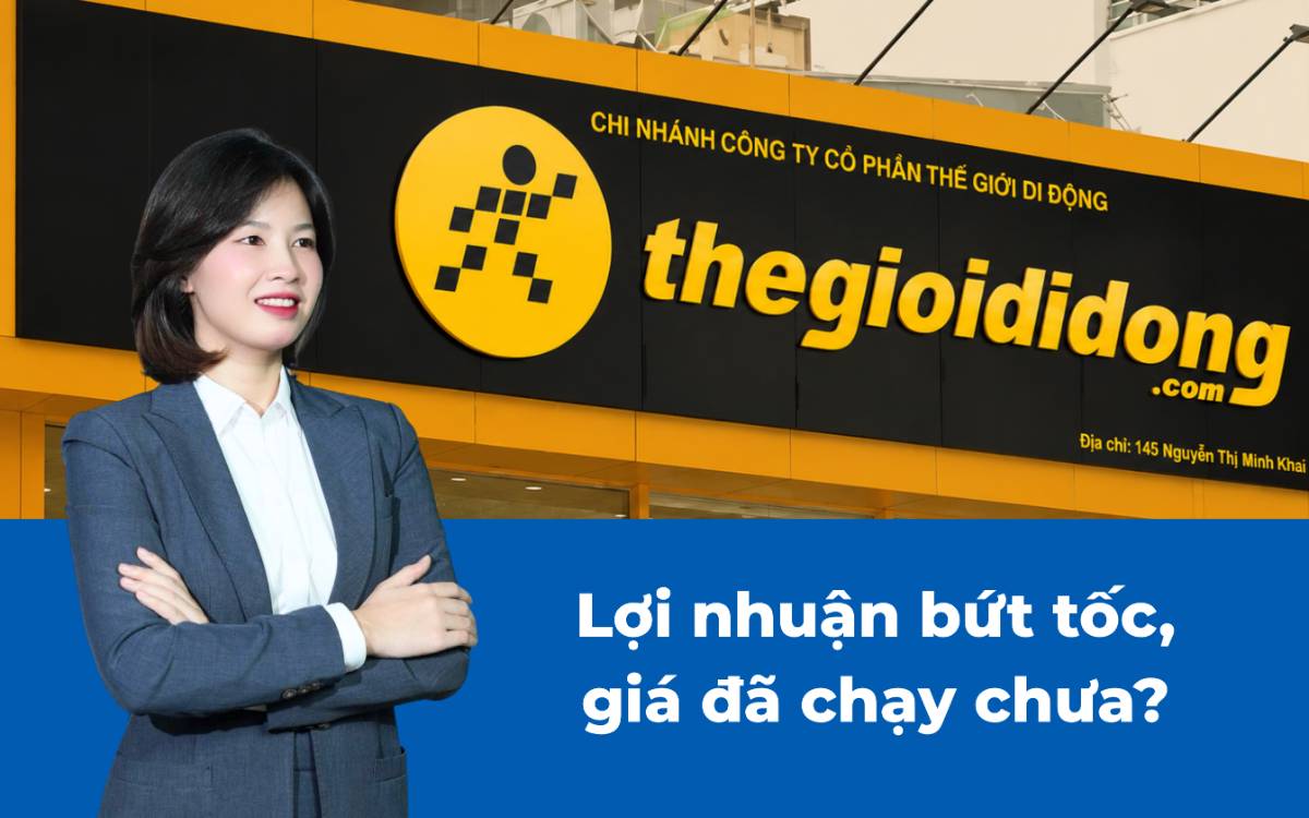 MWG: Cơ bản khỏe, kỹ thuật đang hồi phục