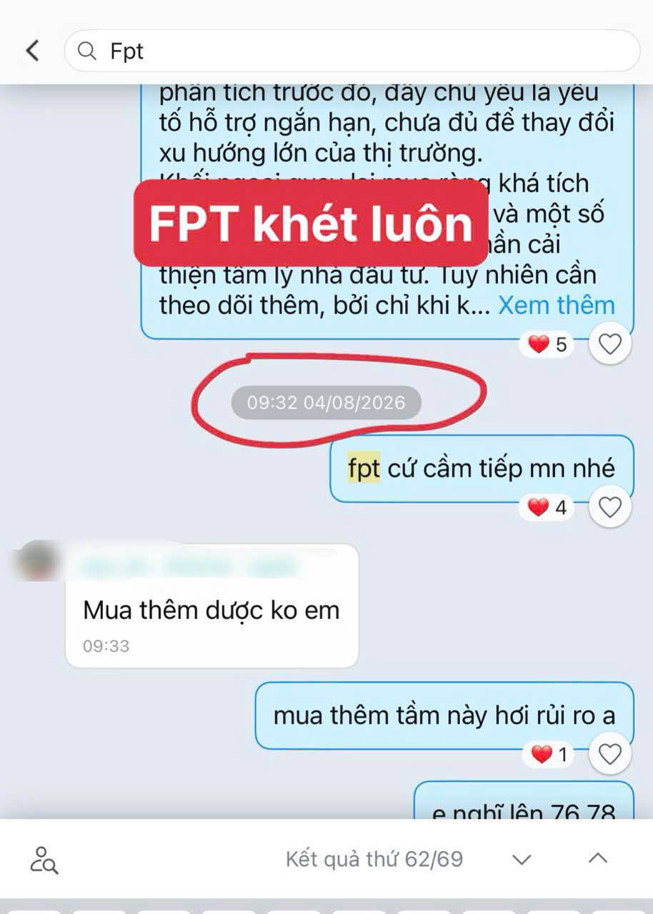FPT +9% — Món quà cho những ai kiên nhẫn 😎. FPT tăng tốt quá mọi người ạ!. Giai đoạn thị trường chán  ...