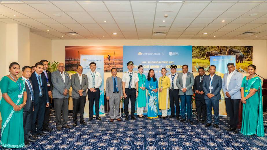 Vietnam Airlines chính thức khai trương đường bay TP.HCM - Colombo