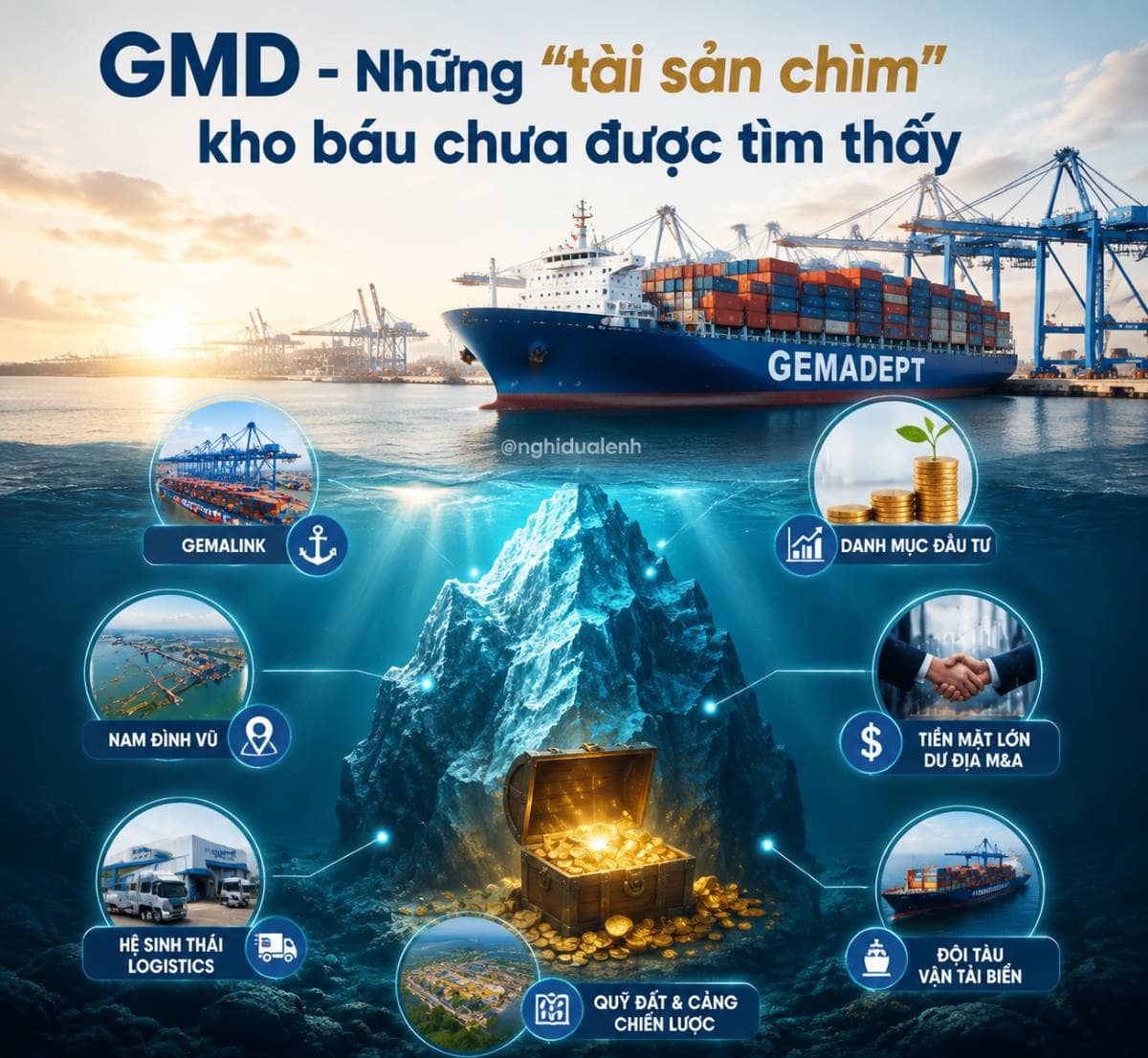Hàng dài hạn - GMD và kho báu chưa được tìm thấy, những "tài sản chìm"