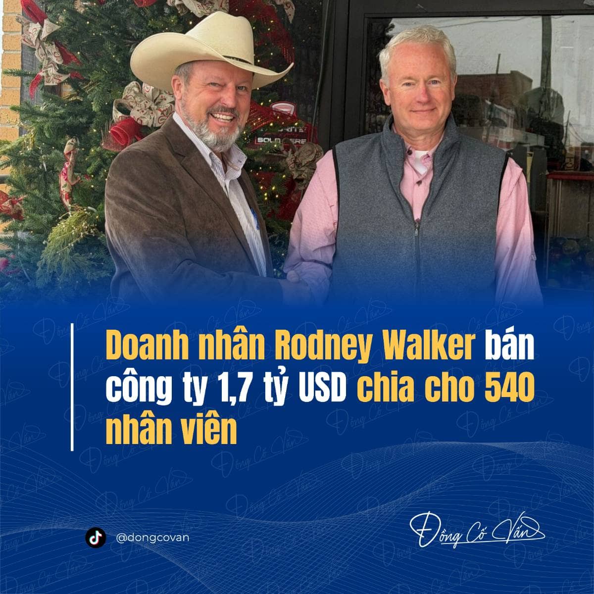 Sếp nhà người ta: bán công ty 1,7 tỷ USD, chia 240 triệu USD cho nhân viên