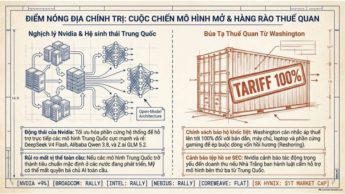 Tóm tắt diễn biến ngành bán dẫn và chuỗi giá trị AI toàn cầu:. Sự bùng nổ của hạ tầng trí tuệ nhân tạo  ...