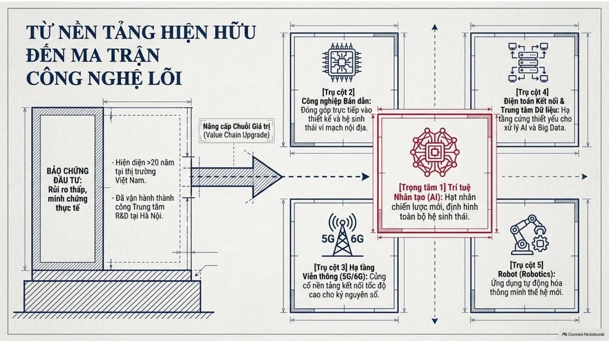 Tóm tắt sự kiện định vị chiến lược của Qualcomm tại Việt Nam:. Ngày 27/08/2026, trong cuộc gặp với Tổng  ...
