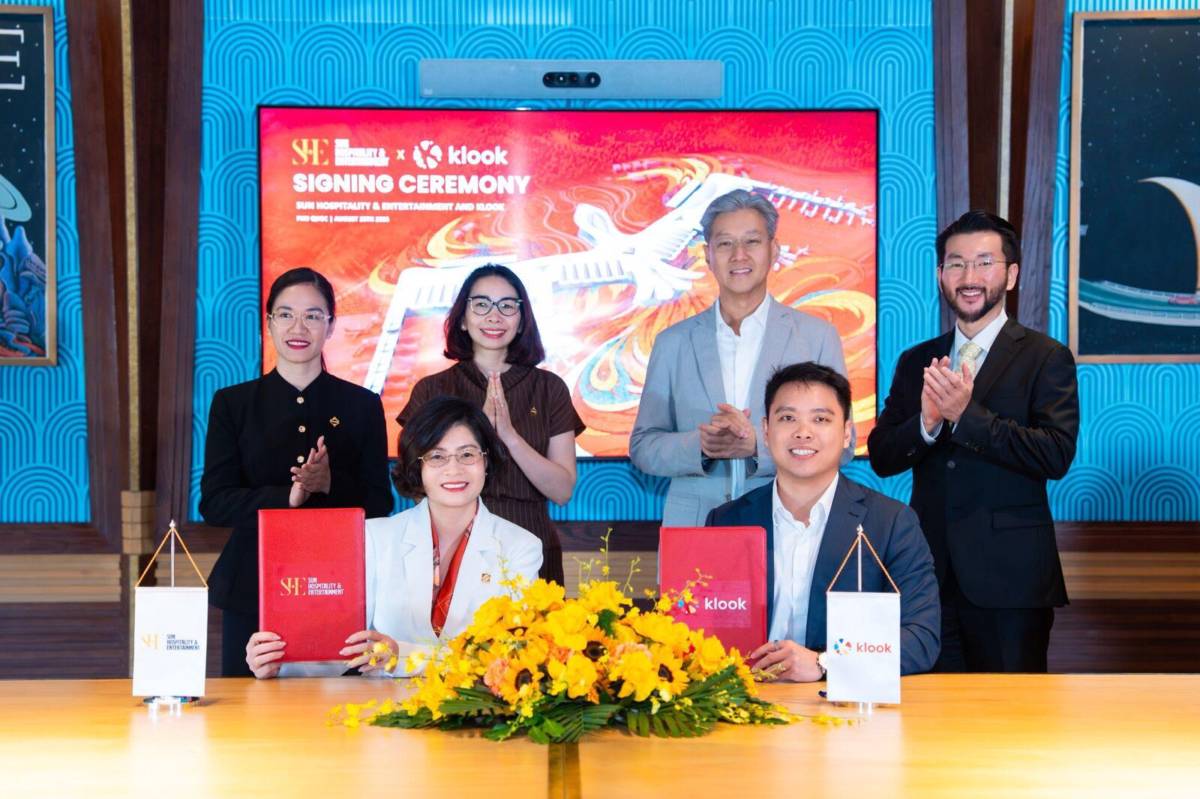 Sun Hospitality & Entertainment (Sun Group) nâng tầm hợp tác chiến lược với Klook, thúc đẩy ứng dụng AI và dữ liệu trong du lịch