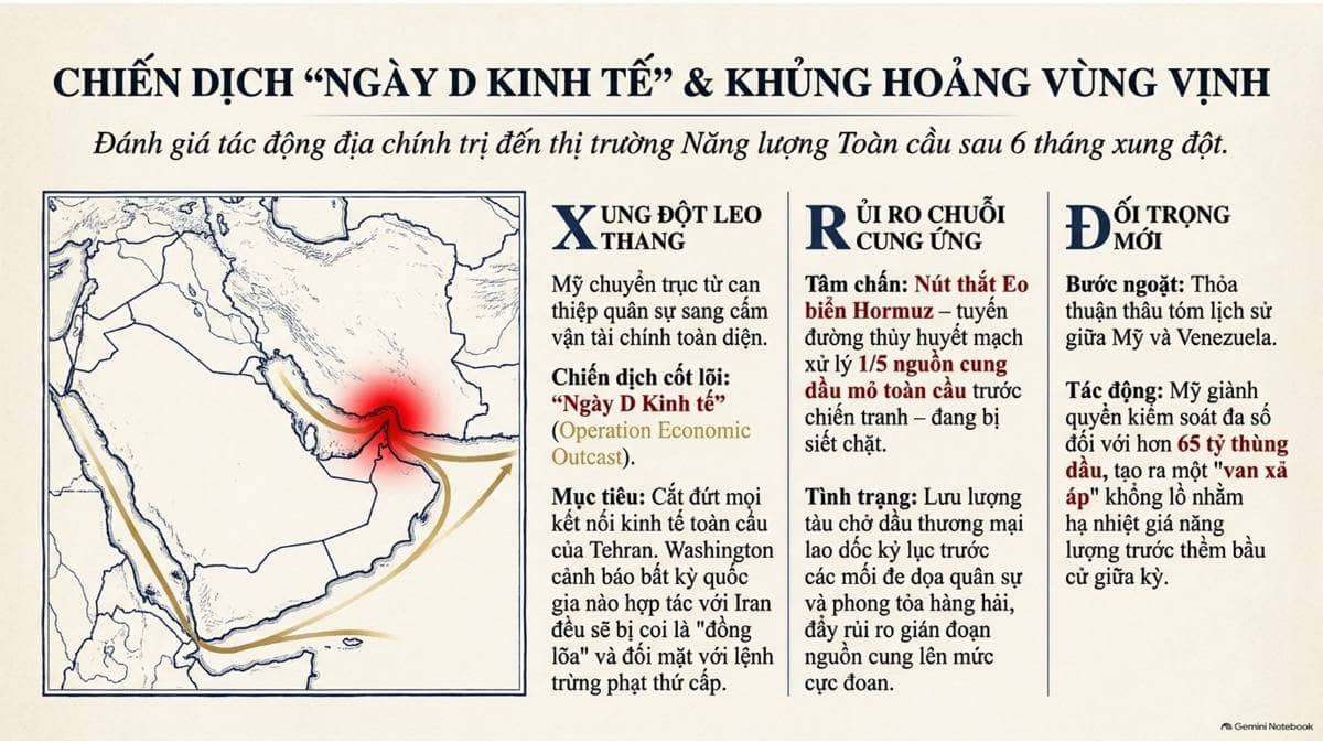 Tóm tắt chuyển động địa chính trị vĩ mô và thị trường năng lượng toàn cầu