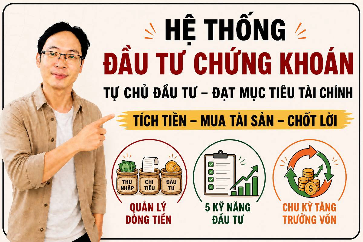 Hệ thống đầu tư chứng khoán: Tự chủ đầu tư và đạt mục tiêu tài chính