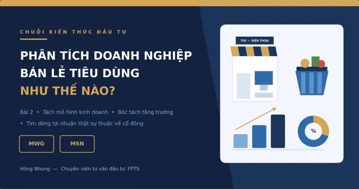 [CHUỖI KIẾN THỨC ĐẦU TƯ]: PHÂN TÍCH NGÀNH BÁN LẺ TIÊU DÙNG. Bài 2: Phân tích doanh nghiệp bán lẻ tiêu  ...