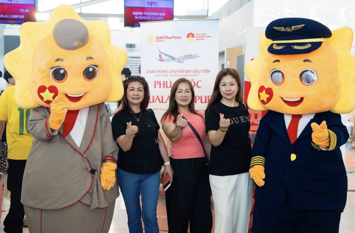 Sun PhuQuoc Airways mở thêm lựa chọn bay full-service giữa Kuala Lumpur và Phú Quốc