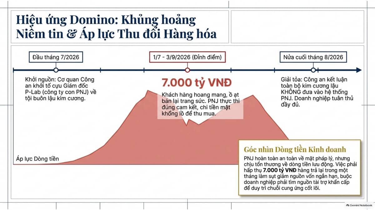 Công ty Cổ phần Vàng bạc Đá quý Phú Nhuận (PNJ) công bố báo cáo tài chính bán niên 2026 