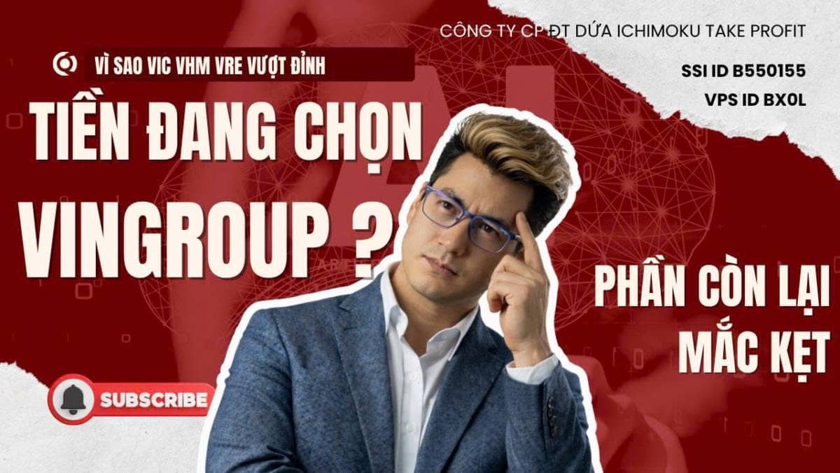 Chứng khoán hôm nay: Tiền đang chọn Vingroup, Vì sao VIC VHM VRE vượt đỉnh, phần còn lại bị mắc kẹt?
