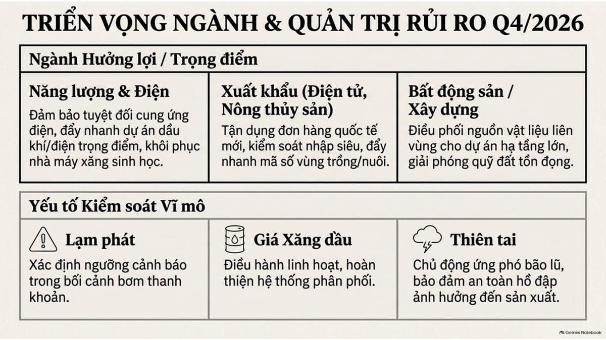 Kinh tế vĩ mô 8 tháng năm 2026 của Việt Nam duy trì sự ổn định vững chắc với các điểm sáng tăng trưởng vượt trội