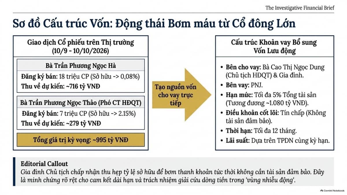 Công ty Cổ phần Vàng bạc Đá quý Phú Nhuận (PNJ) công bố báo cáo tài chính bán niên 2026 
