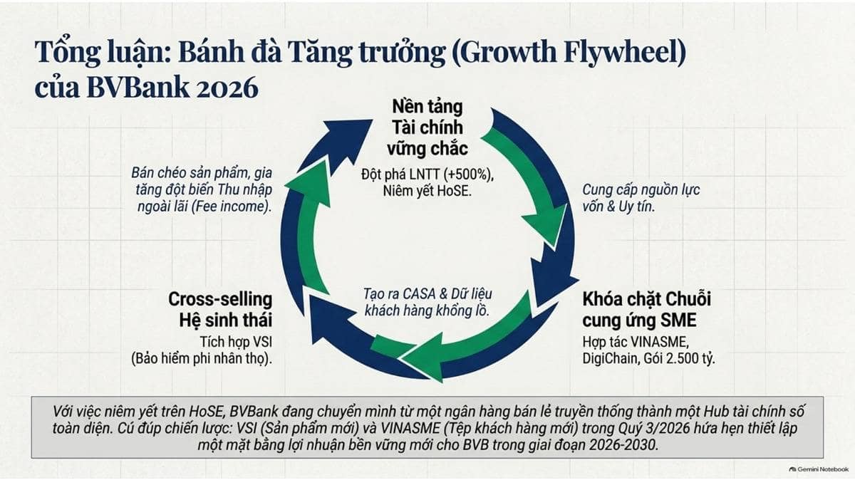 Ngân hàng TMCP Bản Việt (BVBank, mã cổ phiếu: BVB) đang ghi nhận những bước chuyển mình chiến lược toàn diện trong năm 2026 