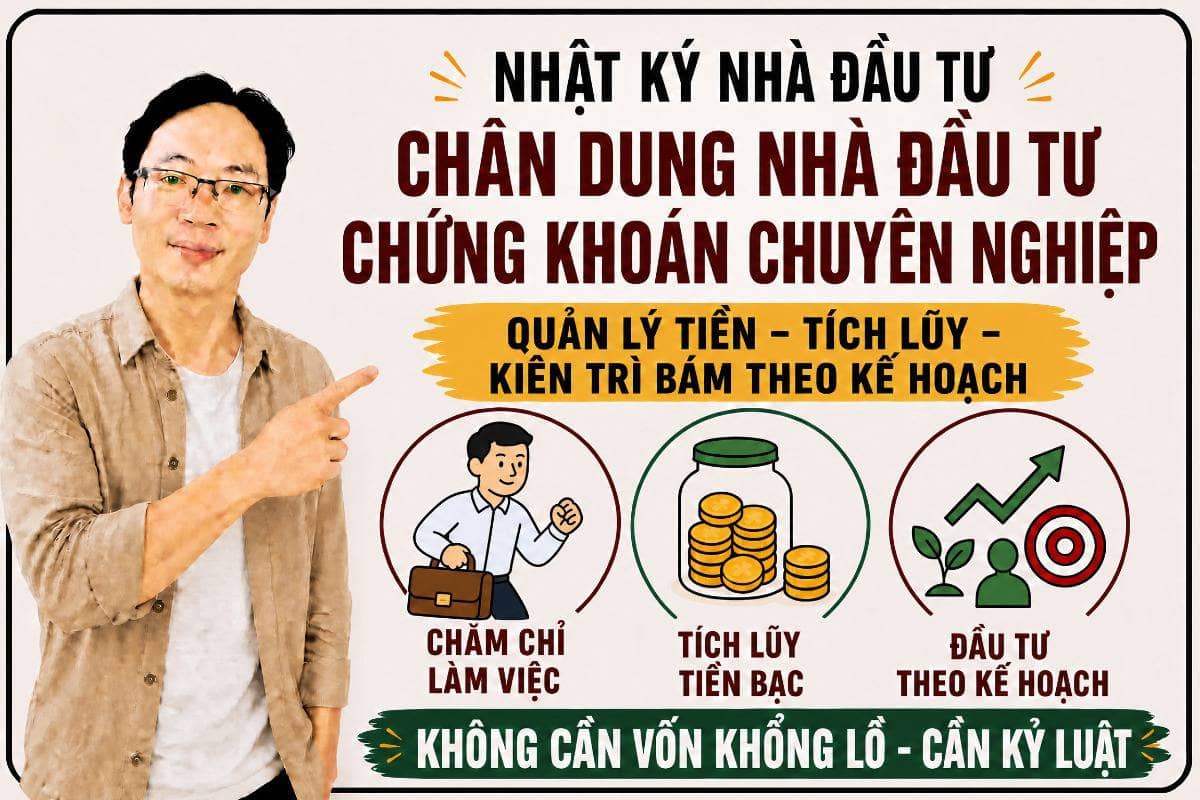 Nhật ký nhà đầu tư: Chân dung của một nhà đầu tư chứng khoán chuyên nghiệp là gì?