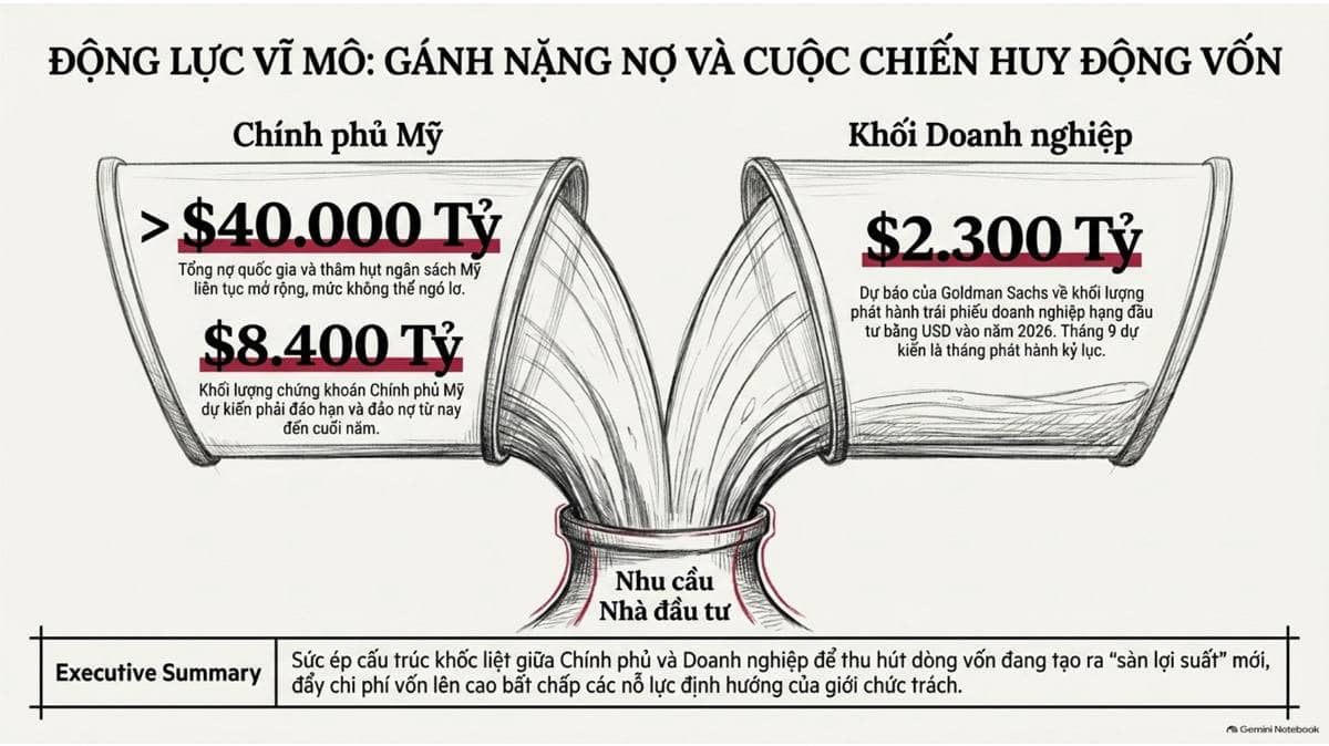 Ngưỡng 4,8% lợi suất trái phiếu Mỹ: "Điểm gãy" nguy hiểm của thị trường tài chính?