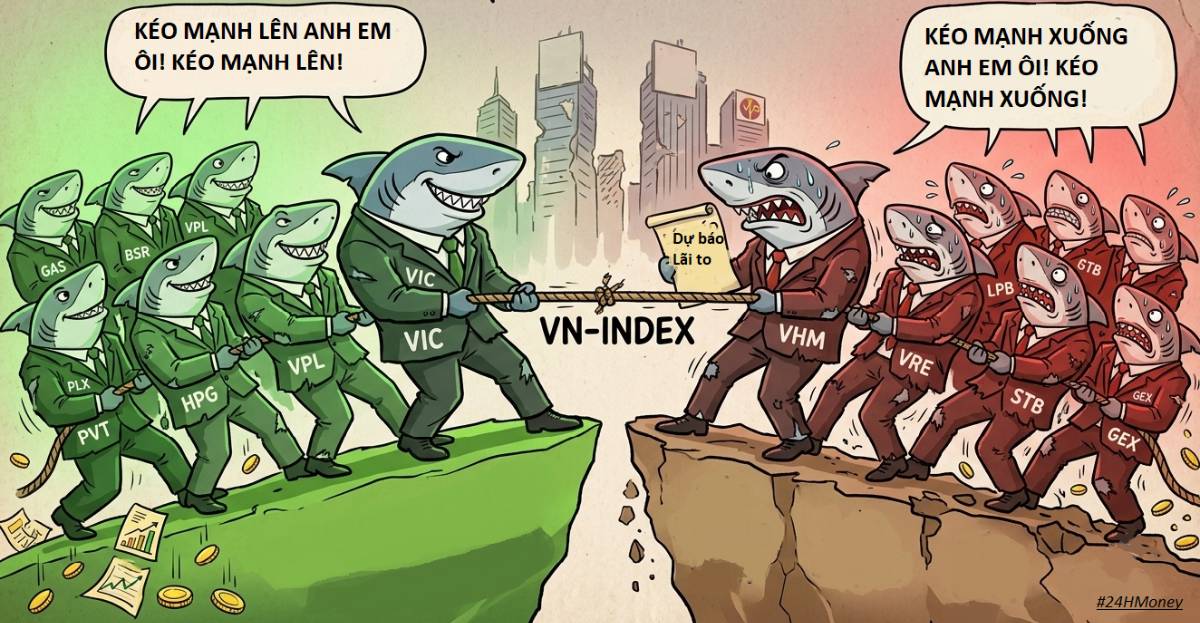 Nay họ nhà vin chia thành 2 phe chơi kéo co. phe vic được team dầu khí hà hơi tiếp sức nên rất khỏe...