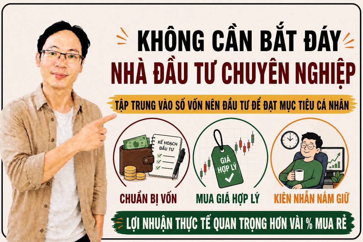 Nhật ký nhà đầu tư: Khi thị trường cho cơ hội mua tài sản với mức giá hợp lý, nhà đầu tư chuyên nghiệp làm gì?