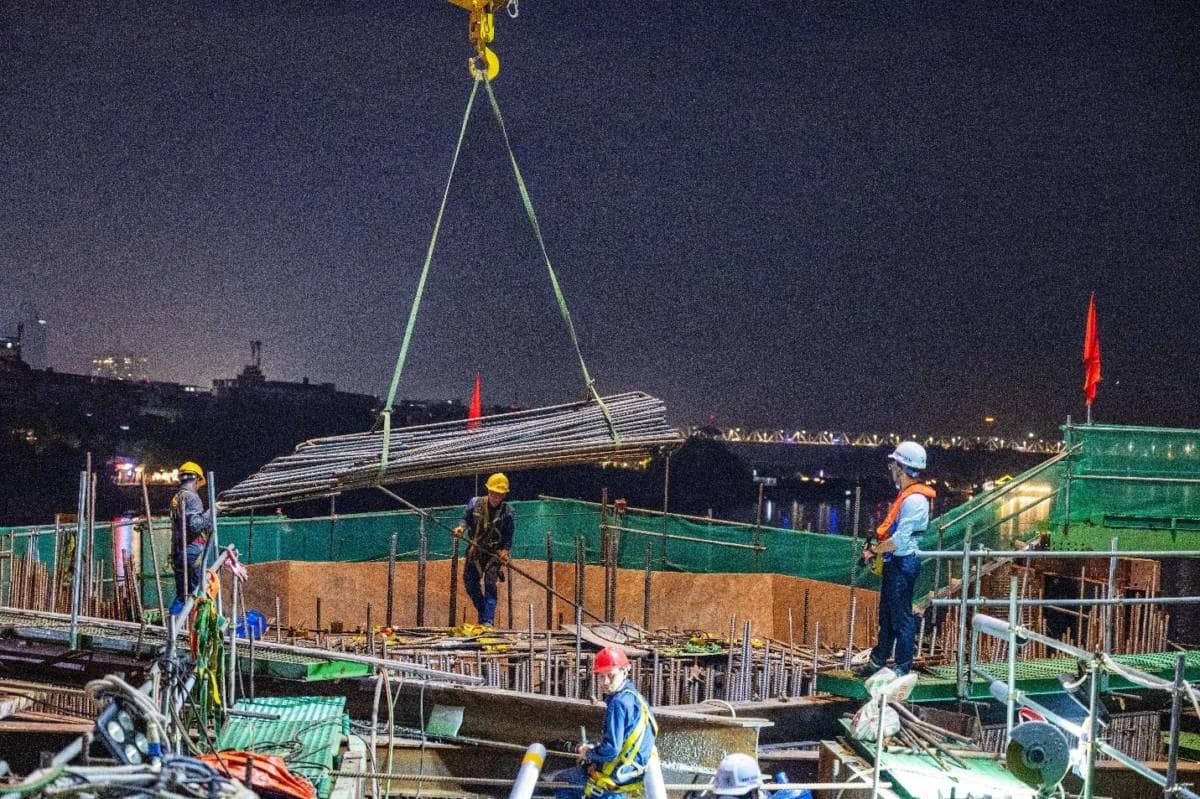 Cầu Trần Hưng Đạo: Biểu tượng “vô cực” trên sông Hồng và thách thức kỹ thuật từ bản vẽ ra thực địa
