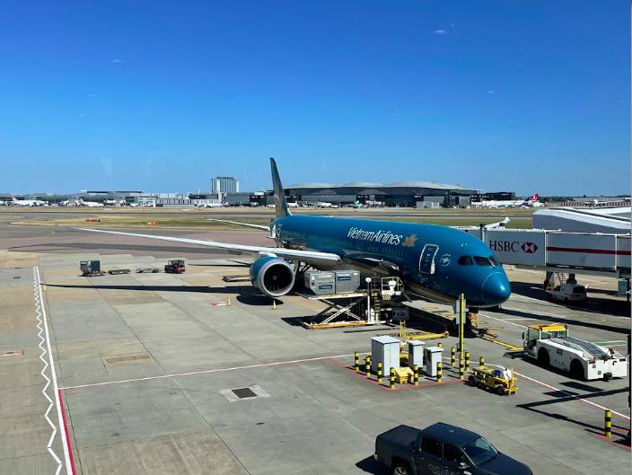 Vietnam Airlines điều chỉnh lịch bay tại Anh do vấn đề không lưu